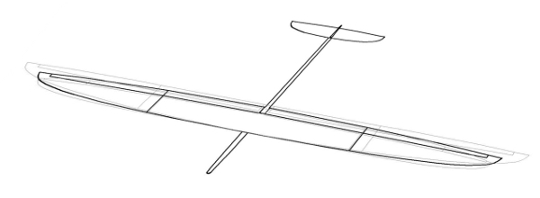 Conceptual design - wing of SuperStarlight