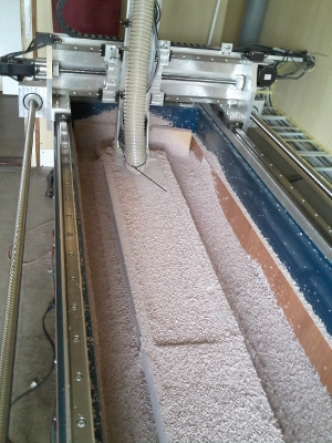 CNC milling of mold